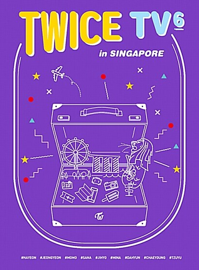 [DVD] 트와이스 - TWICE TV6  TWICE in SINGAPORE (3disc)