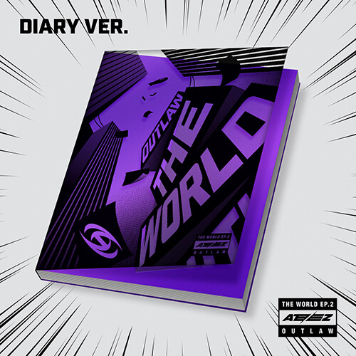 에이티즈 - THE WORLD EP.2  OUTLAW [DIARY Ver.]