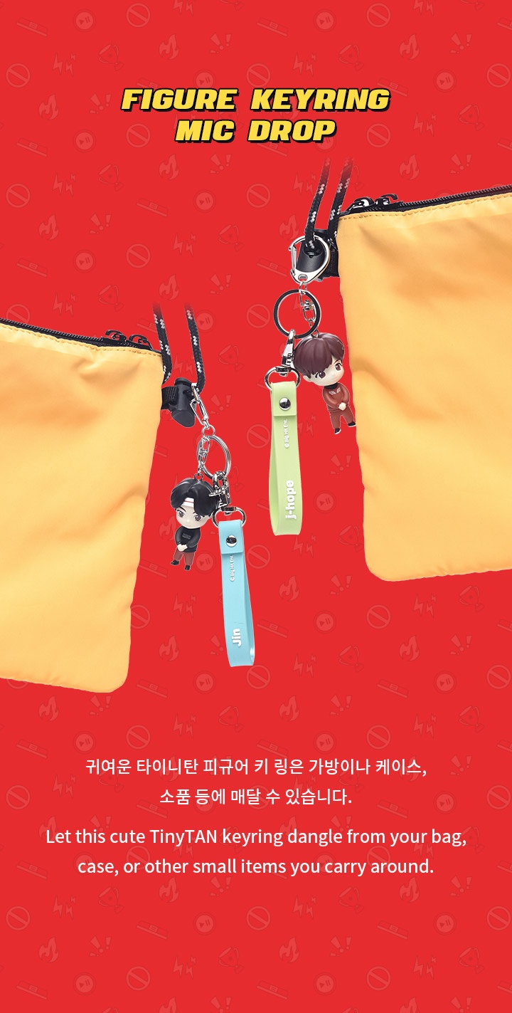 TinyTAN Figure Keyring MIC Drop _ Weverse Shop