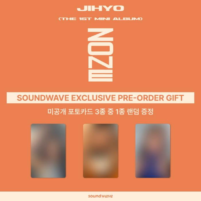 Jihyo - 1st Mini Album ZONE [Normal] + soundwave pob