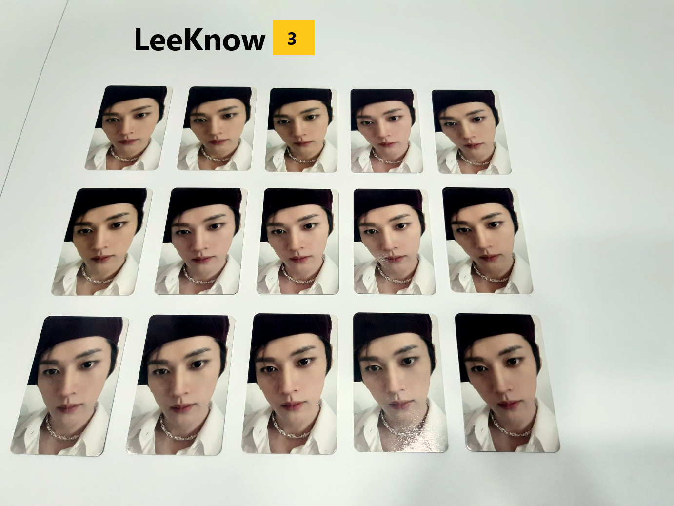 LeeKnow photocard