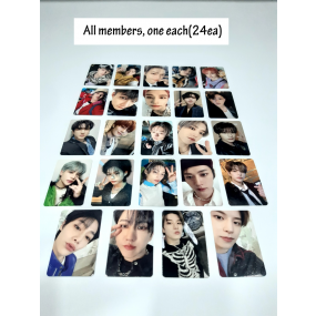 ★★★★★ (5-STAR) - all album photocard(24pcs)